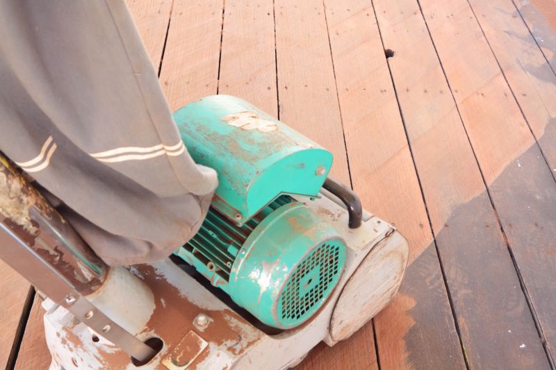 Wood Deck Sanding