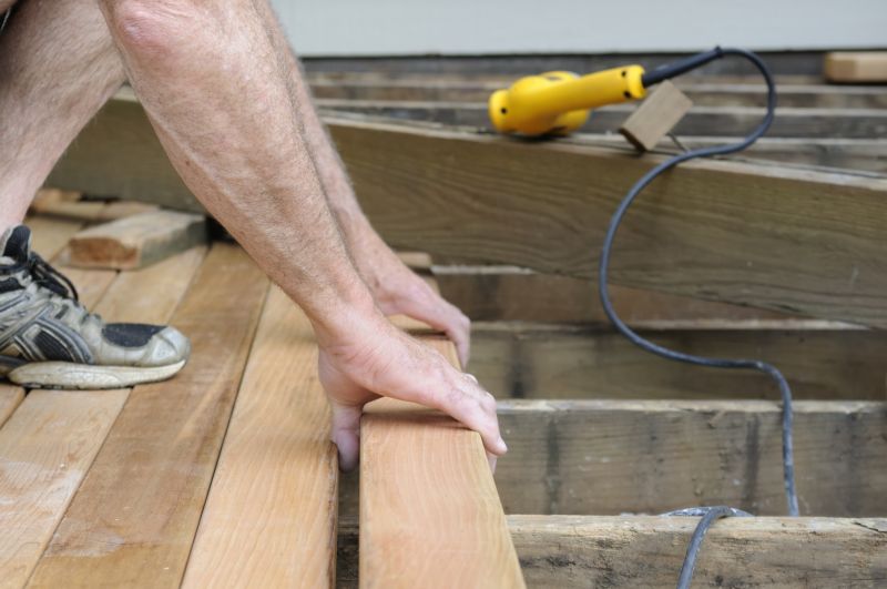 Wood Deck Sanding