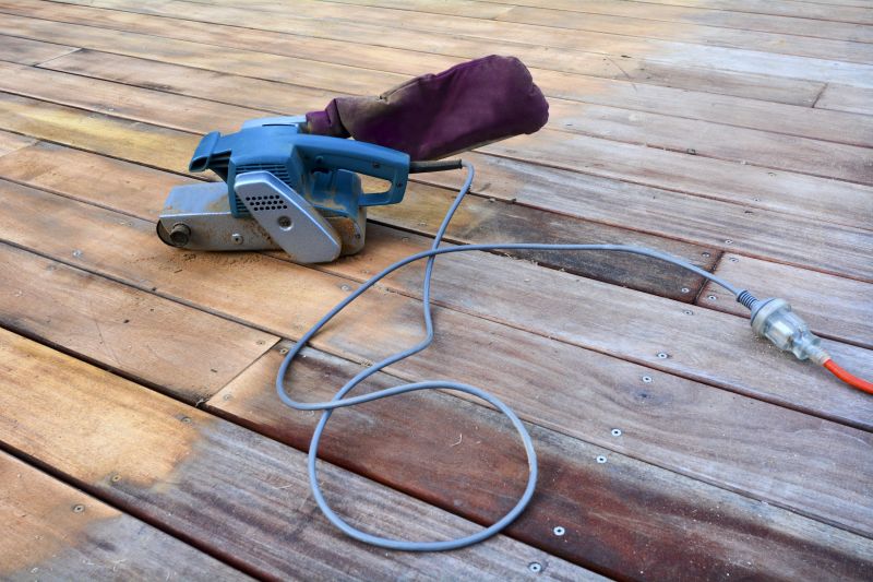 Wood Deck Sanding